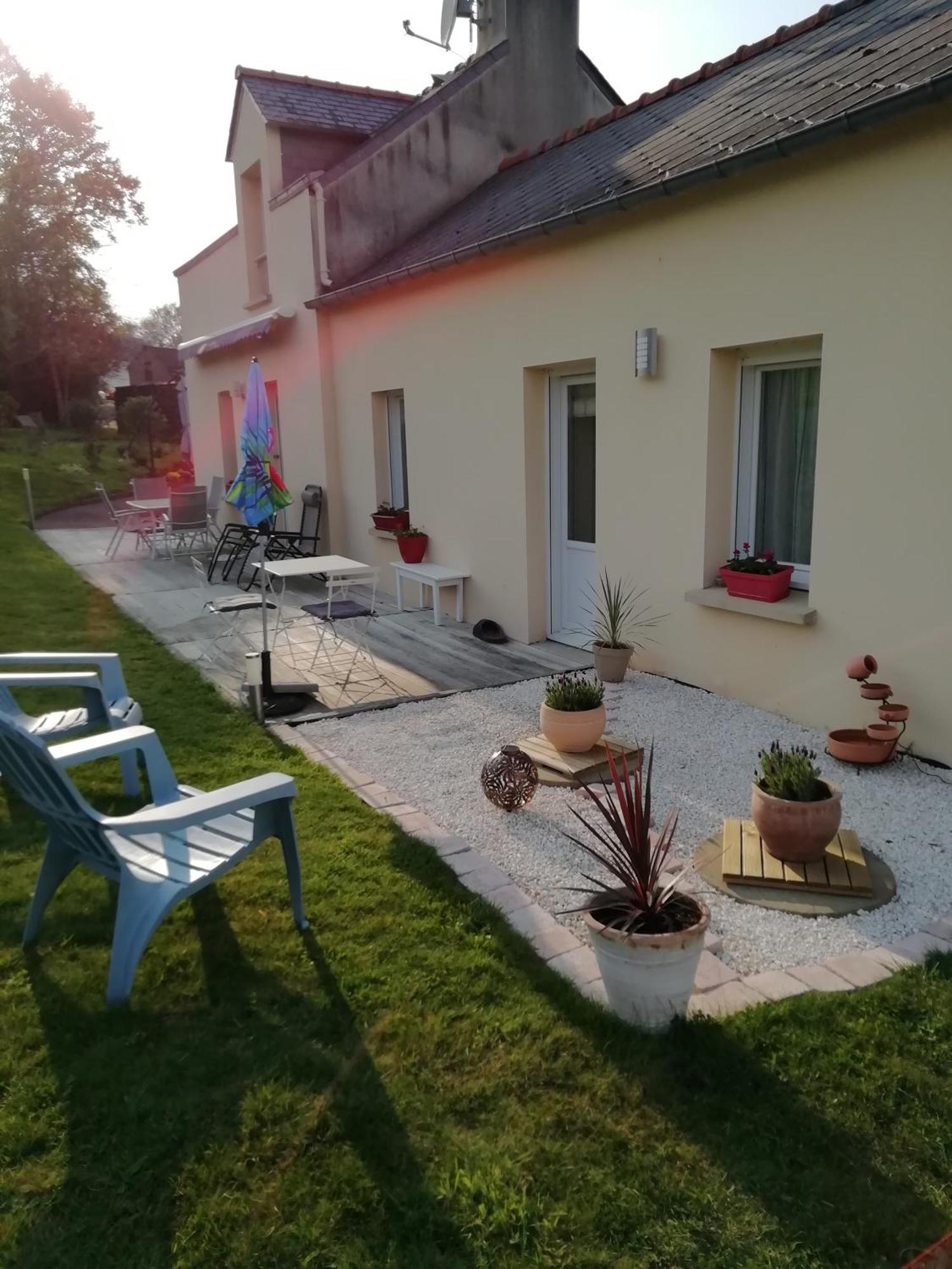 Kerlan Panzió Béganne Kültér fotó